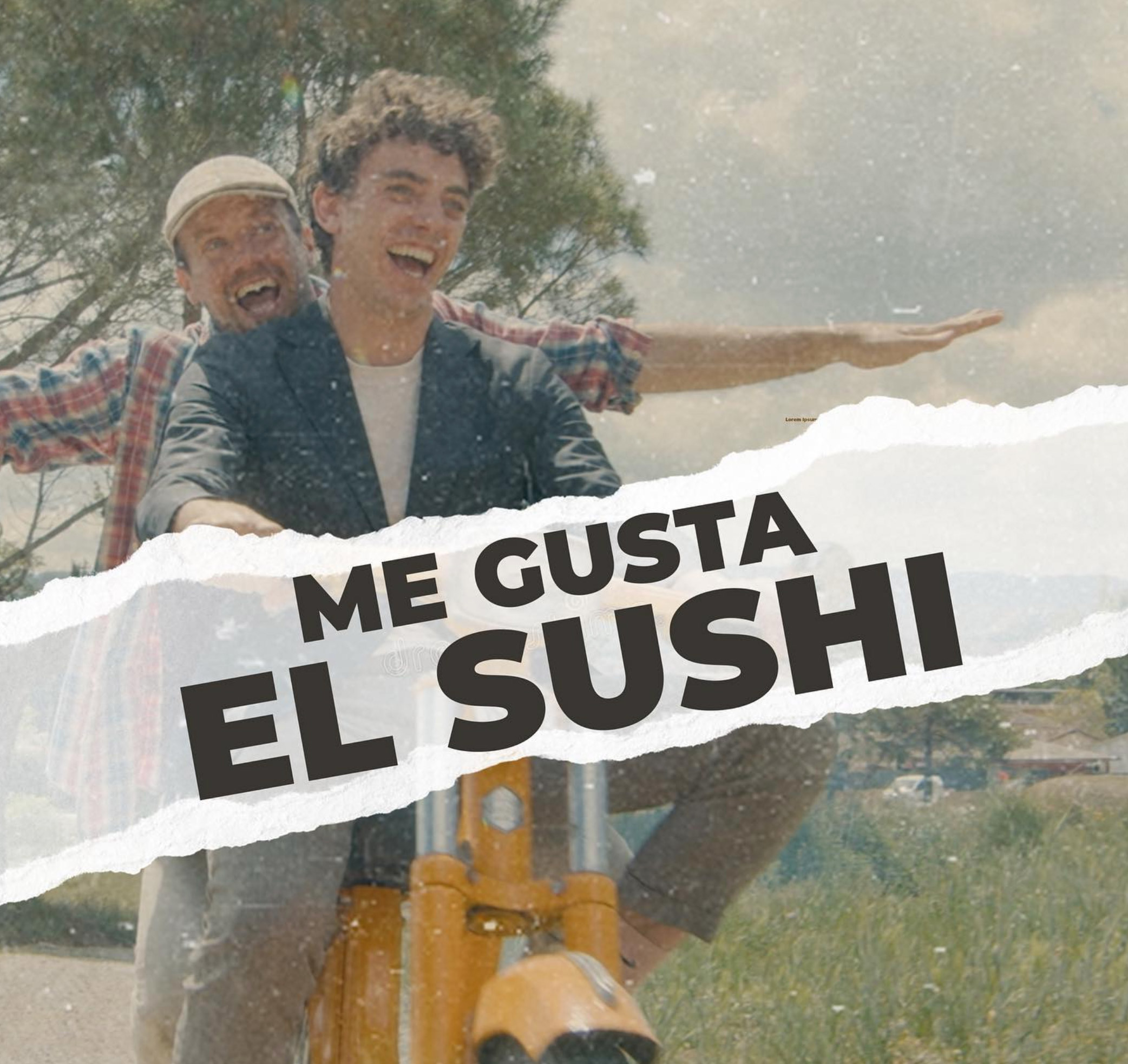 portada single me gusta el sushi